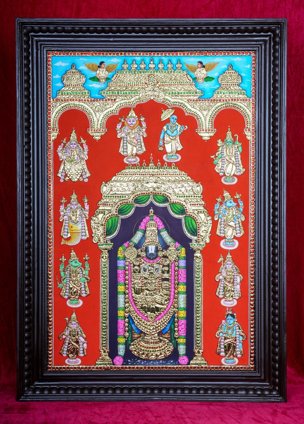 Dasavatharam Tanjore painting